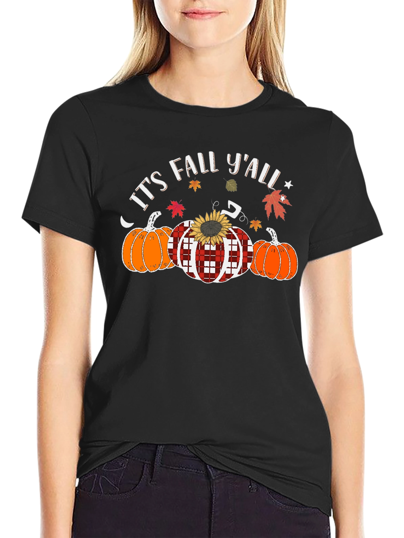 Its Fall Yall Pumpkin T-Shirt