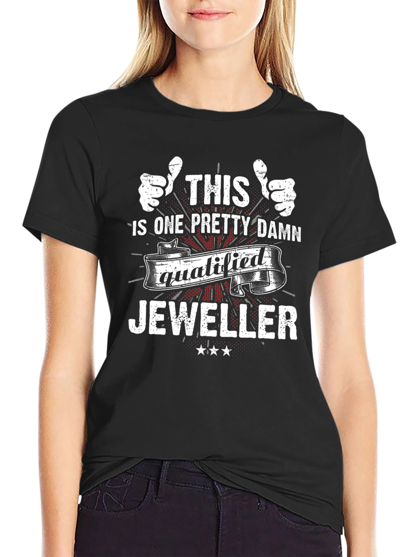 Qualified Jeweler Graphic T-Shirt