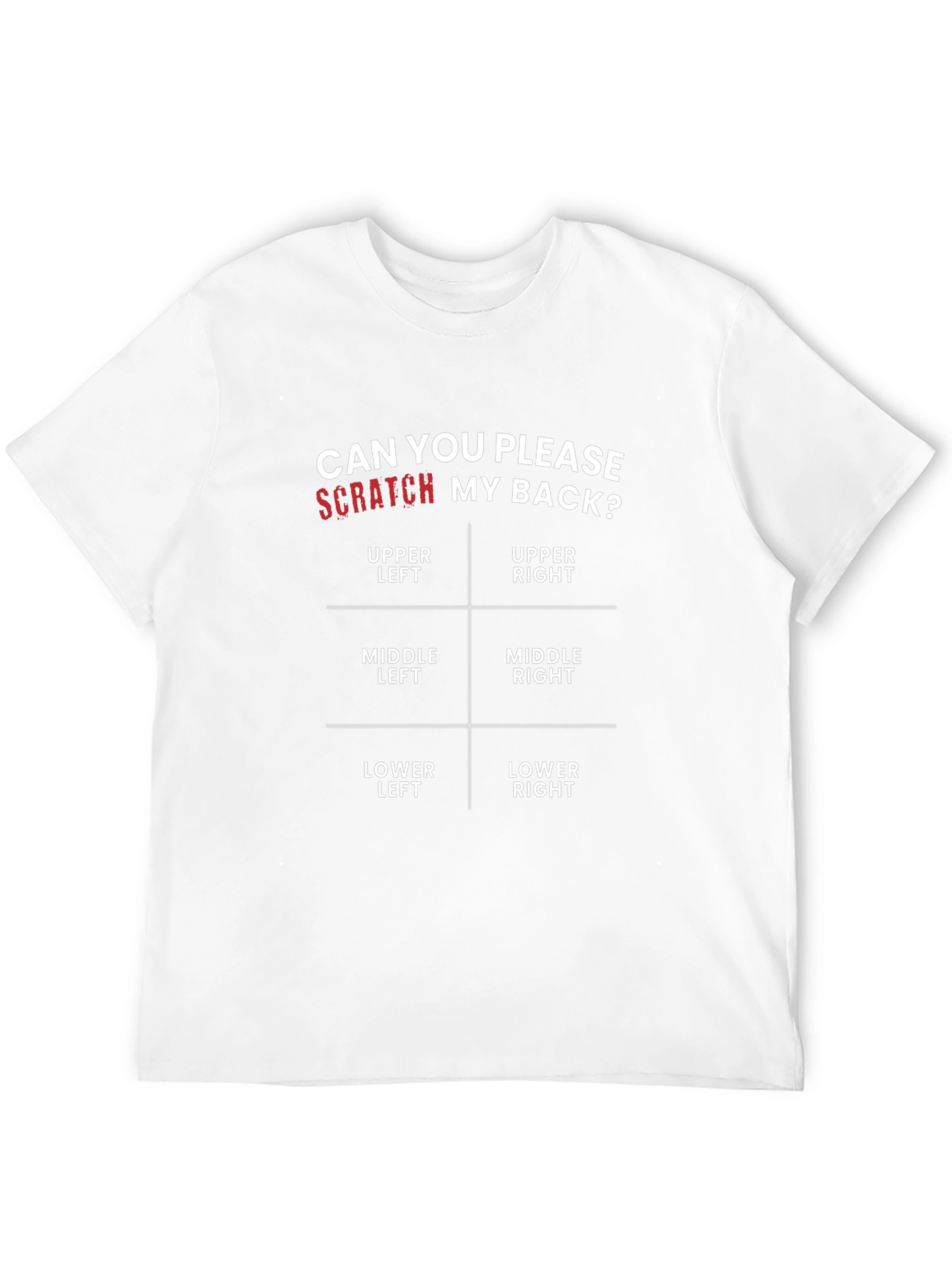 Scratch My Back T-Shirt Funny Novelty Tee