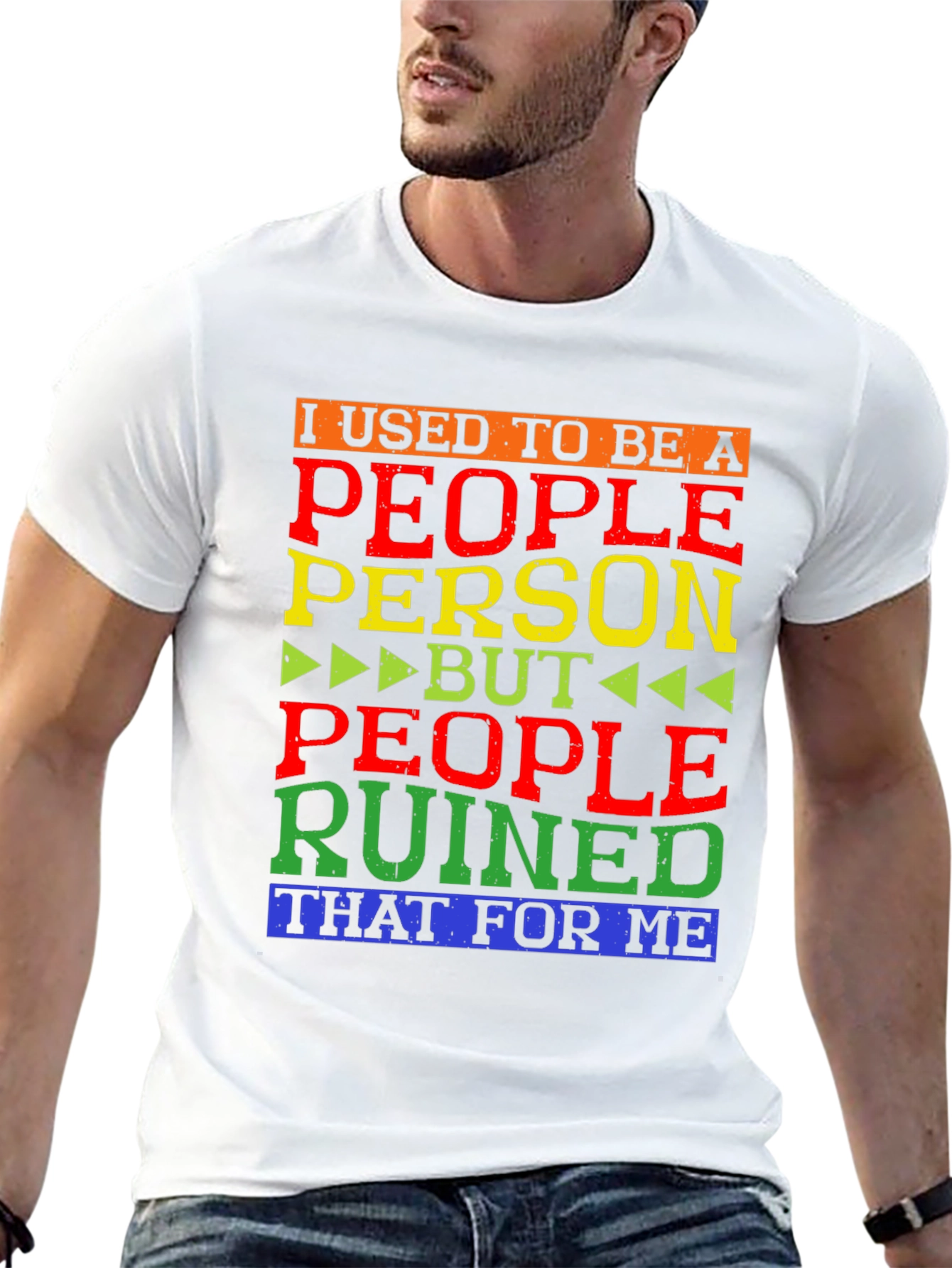 People Person Ruined Me T-Shirt