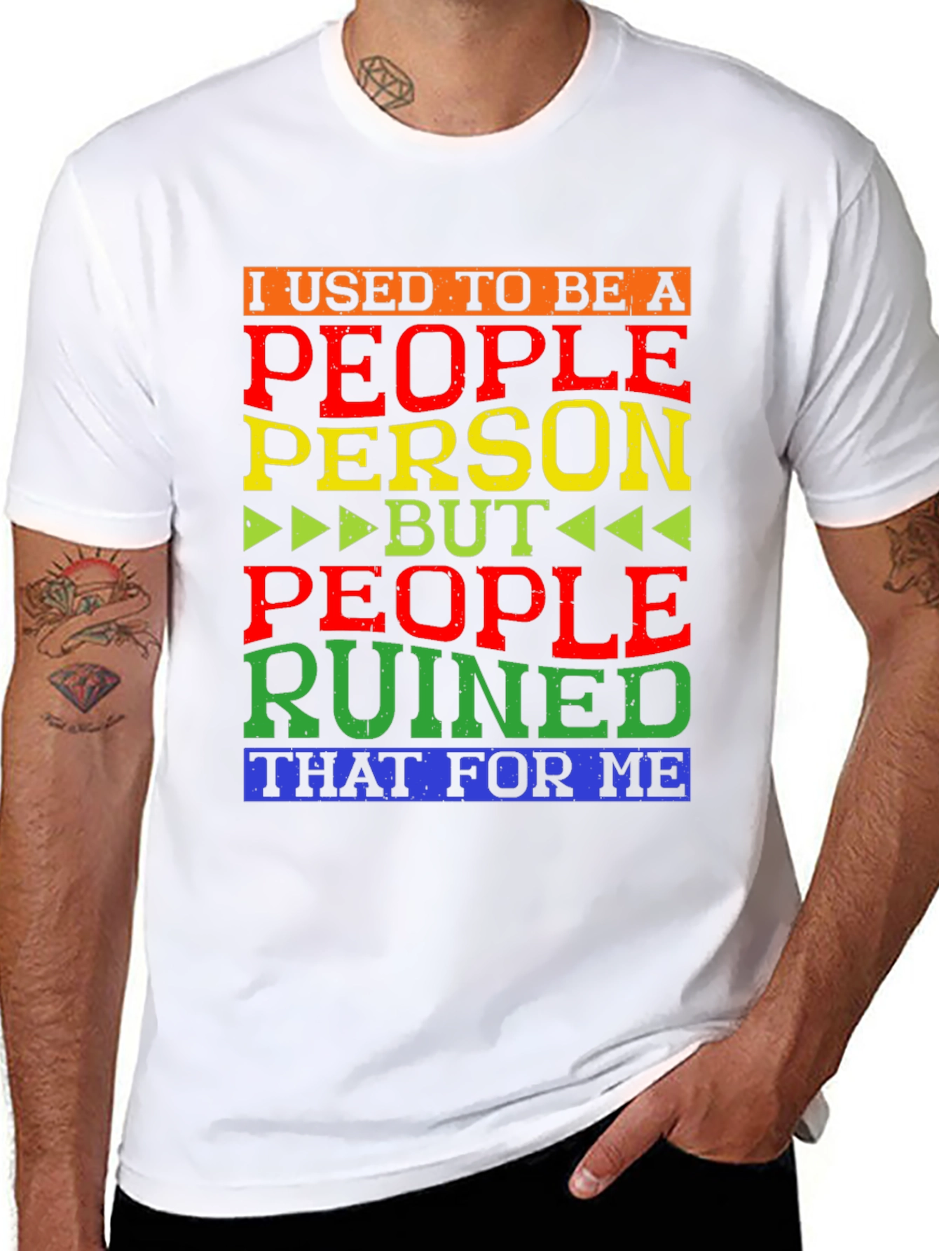 People Person Ruined Me T-Shirt