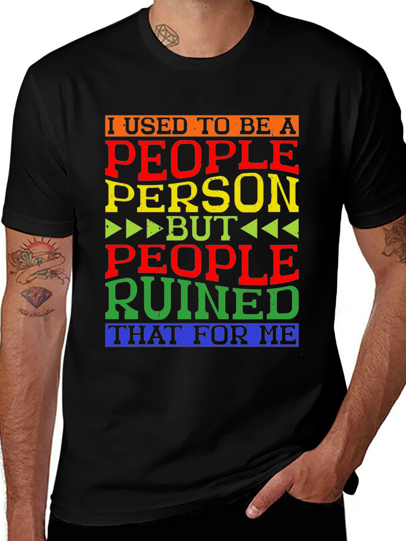 People Person Ruined Me T-Shirt