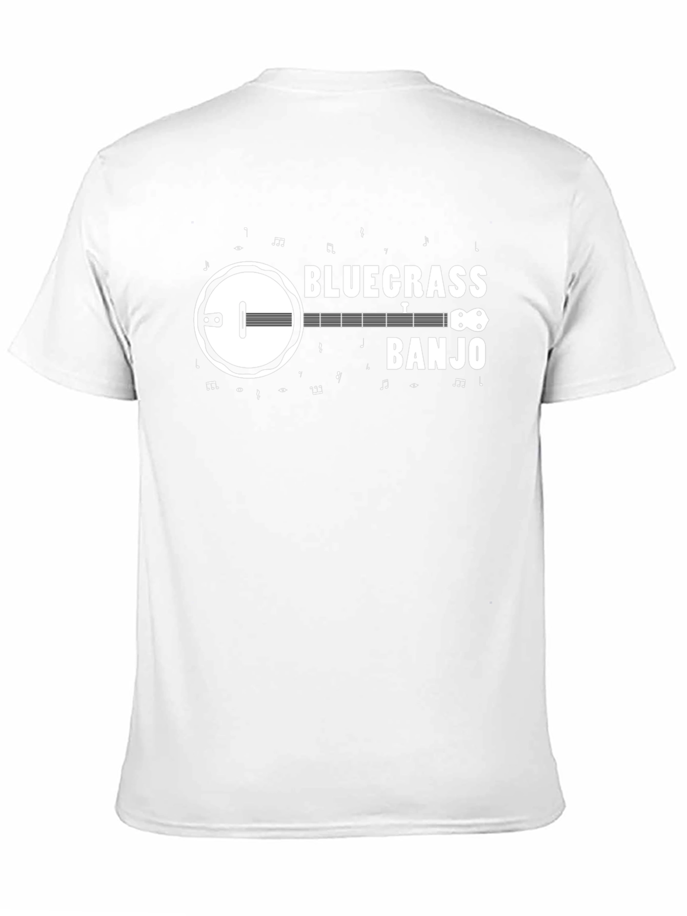 Bluegrass Banjo Graphic Tee - Musical Instrument T-Shirt