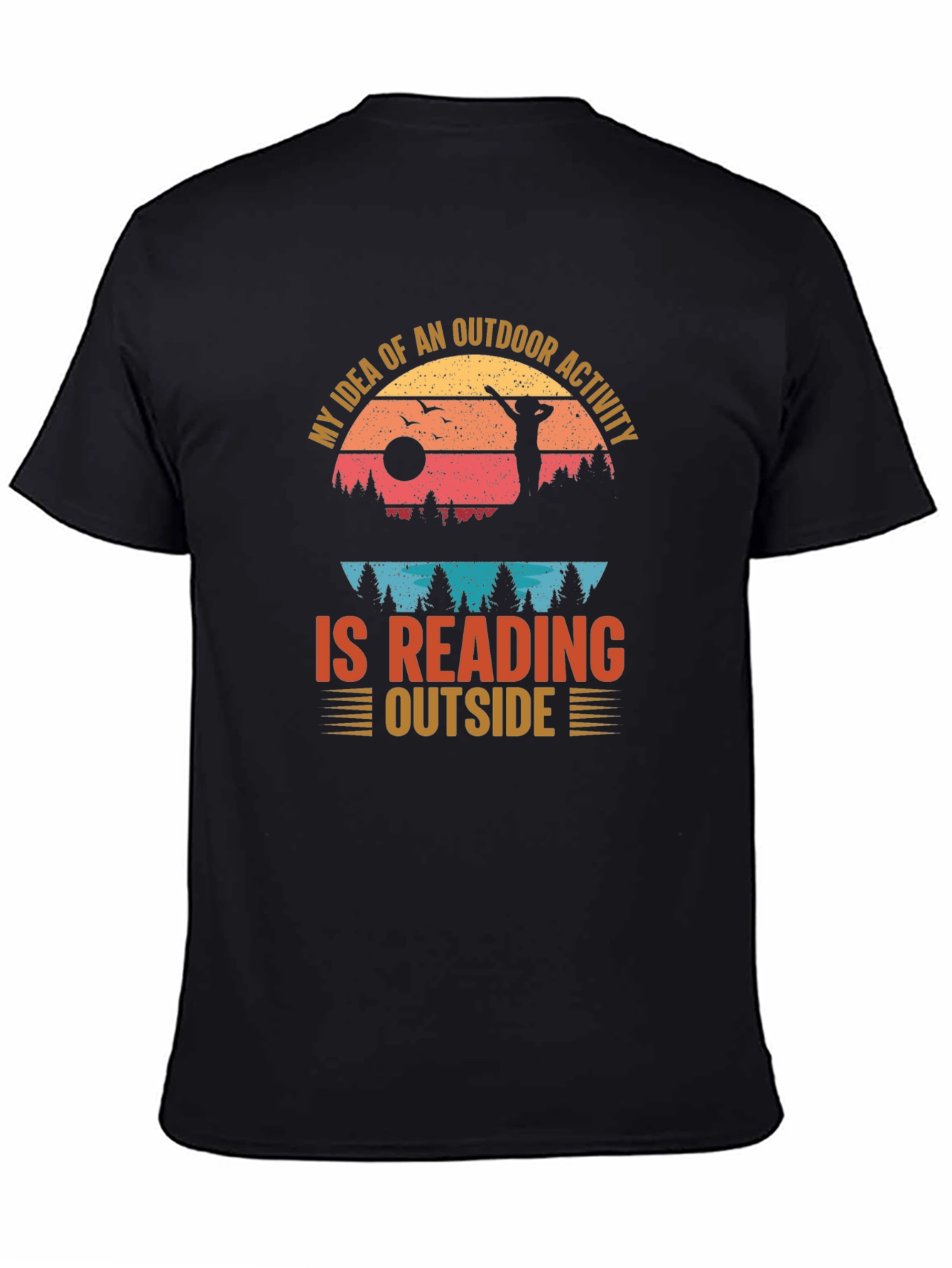 Outdoor Activity Reading T-Shirt