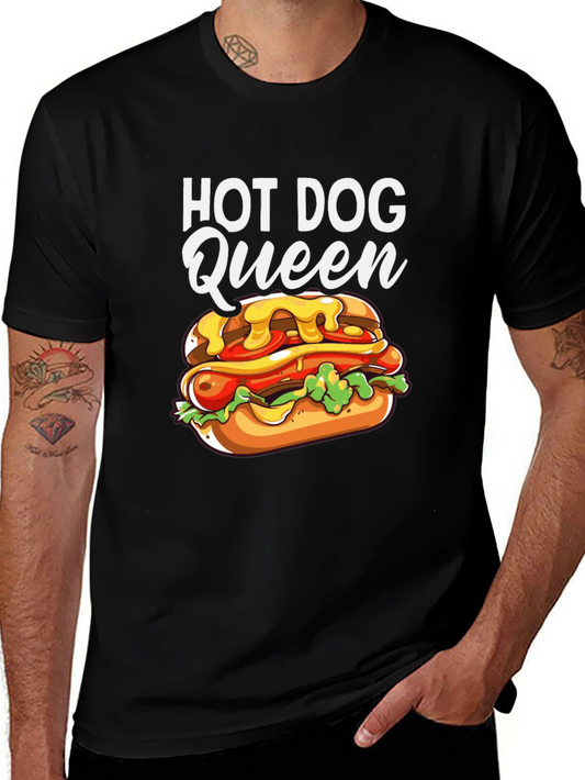 Hot Dog Queen Graphic T-Shirt