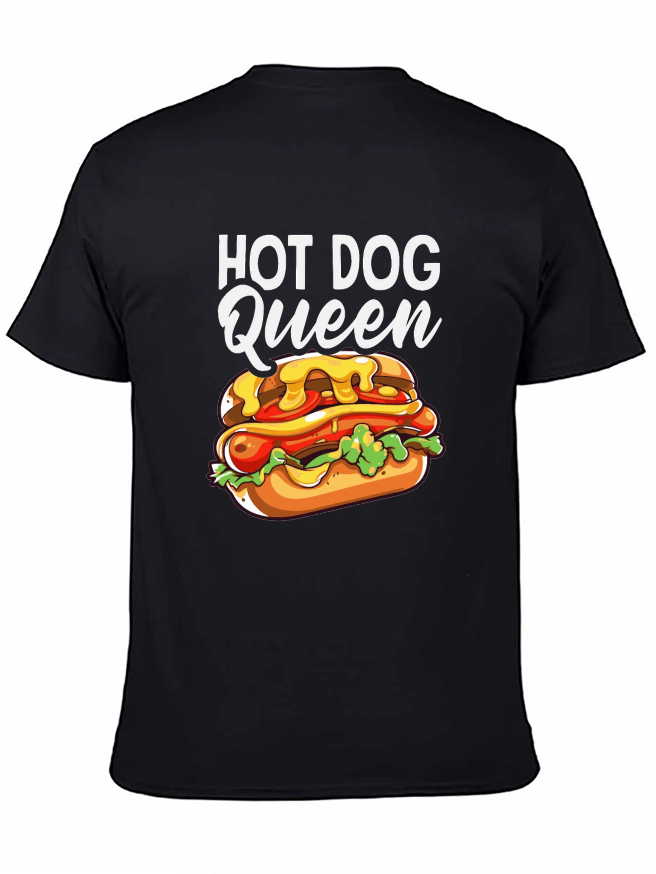 Hot Dog Queen Graphic T-Shirt