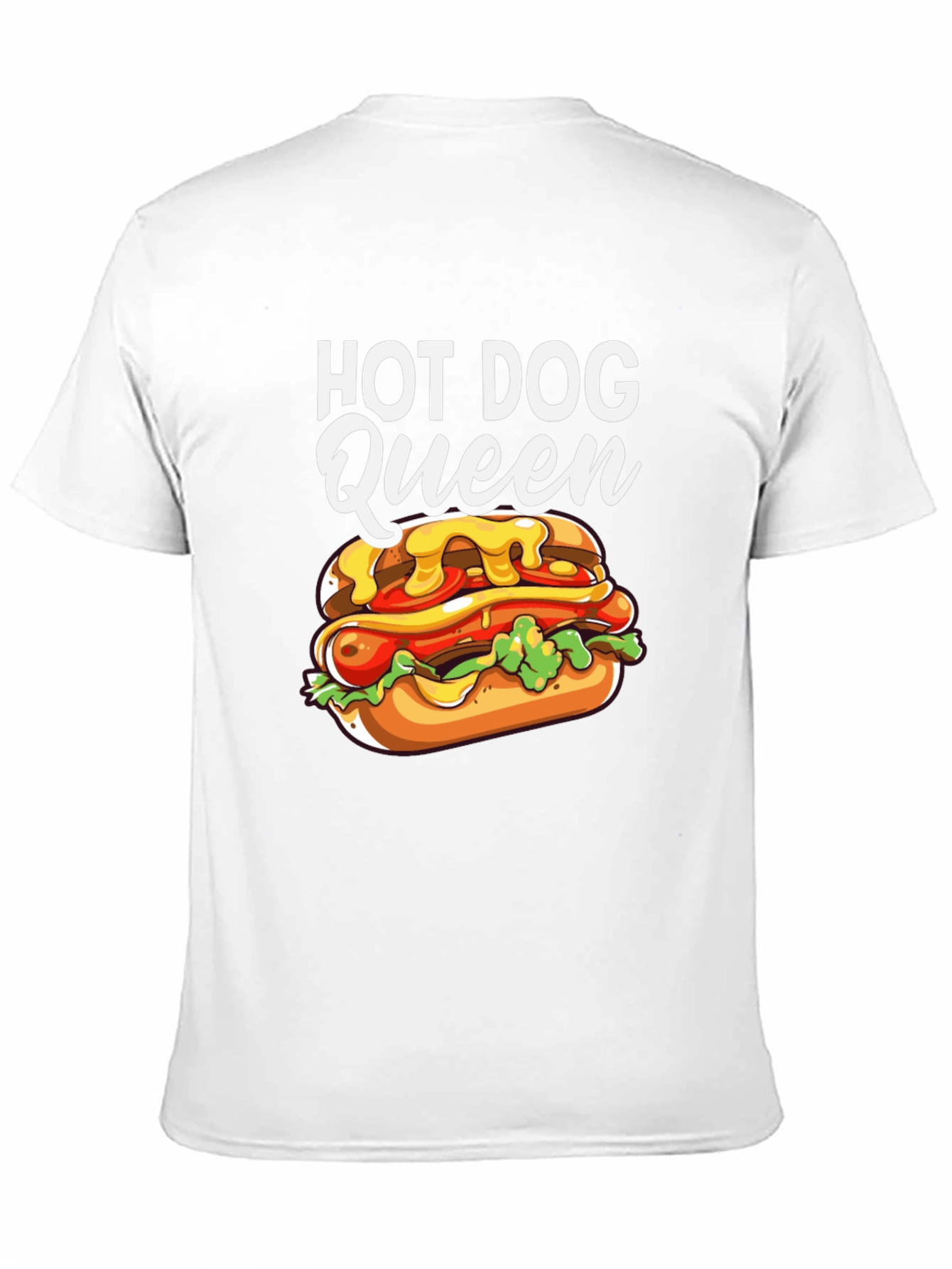 Hot Dog Queen Graphic T-Shirt