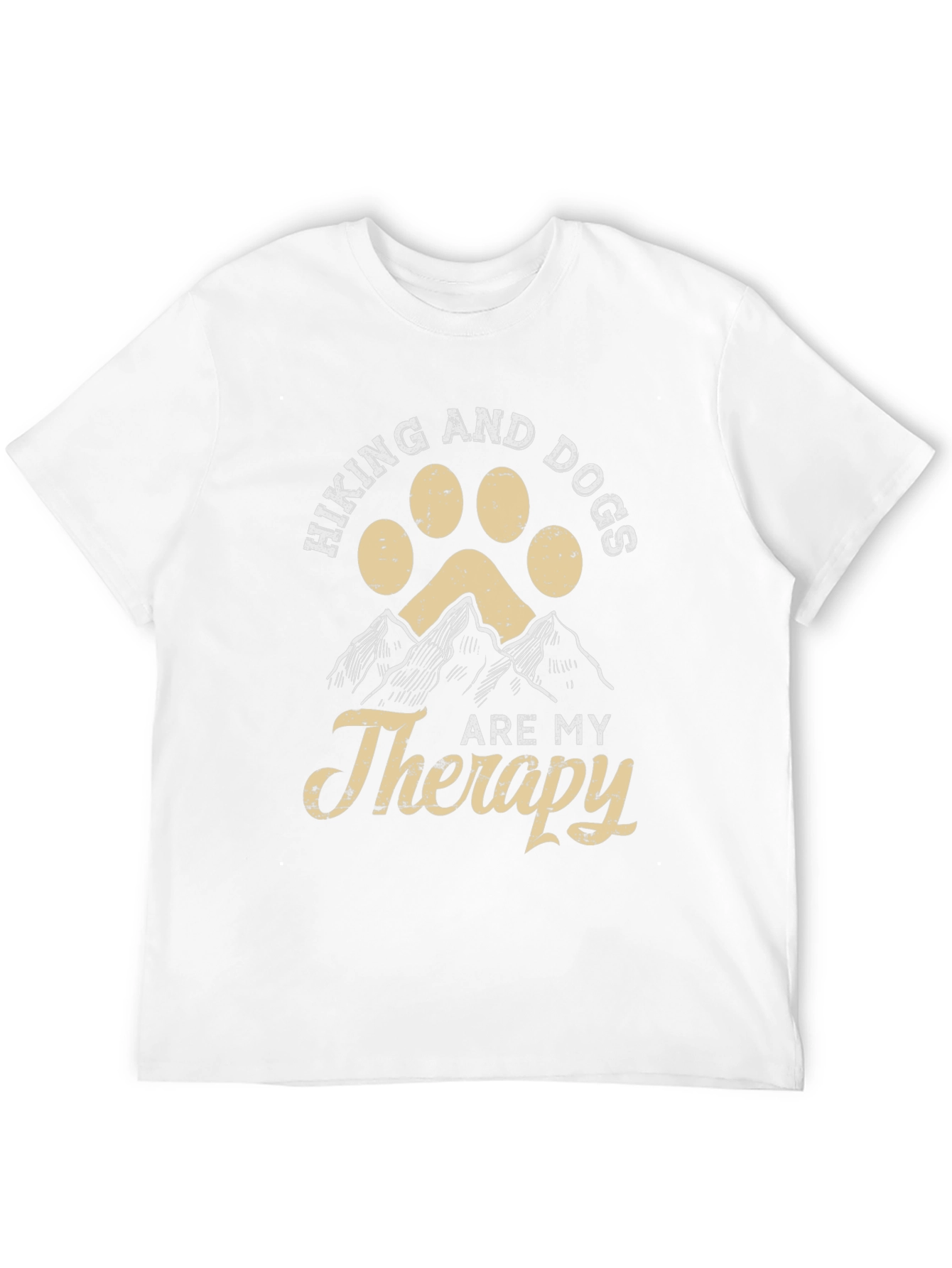 Hiking and Dogs Therapy T-Shirt - Adventure Apparel