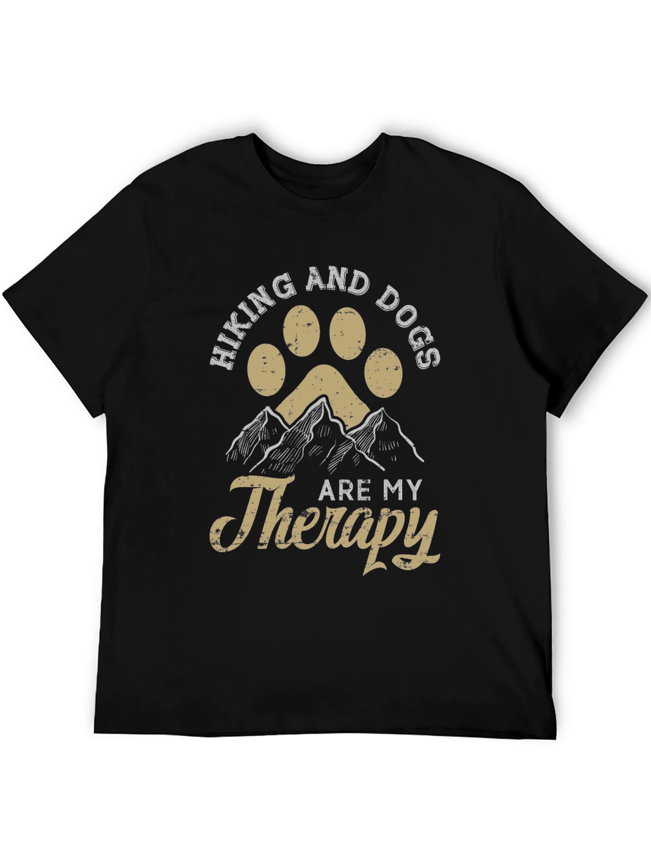 Hiking and Dogs Therapy T-Shirt - Adventure Apparel