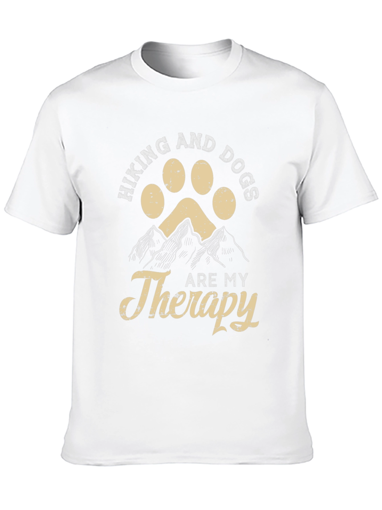 Hiking and Dogs Therapy T-Shirt - Adventure Apparel
