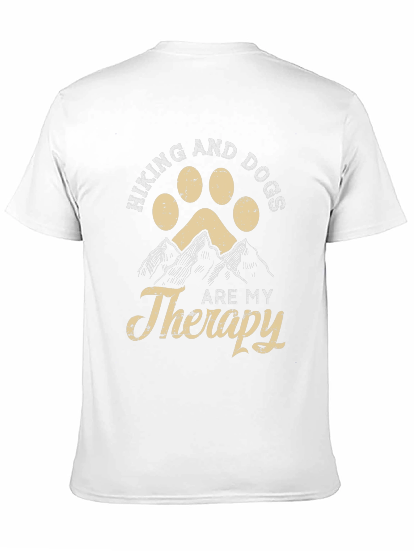 Hiking and Dogs Therapy T-Shirt - Adventure Apparel