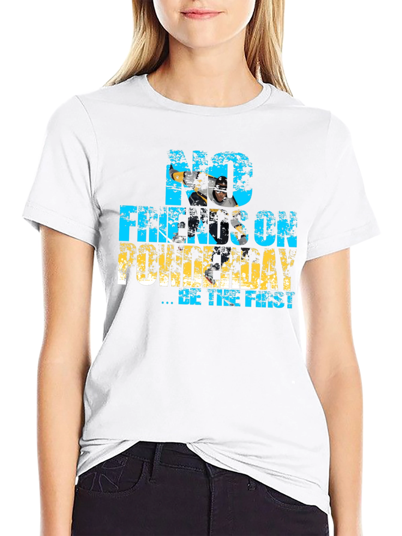 No Freakin On Powderday T-Shirt