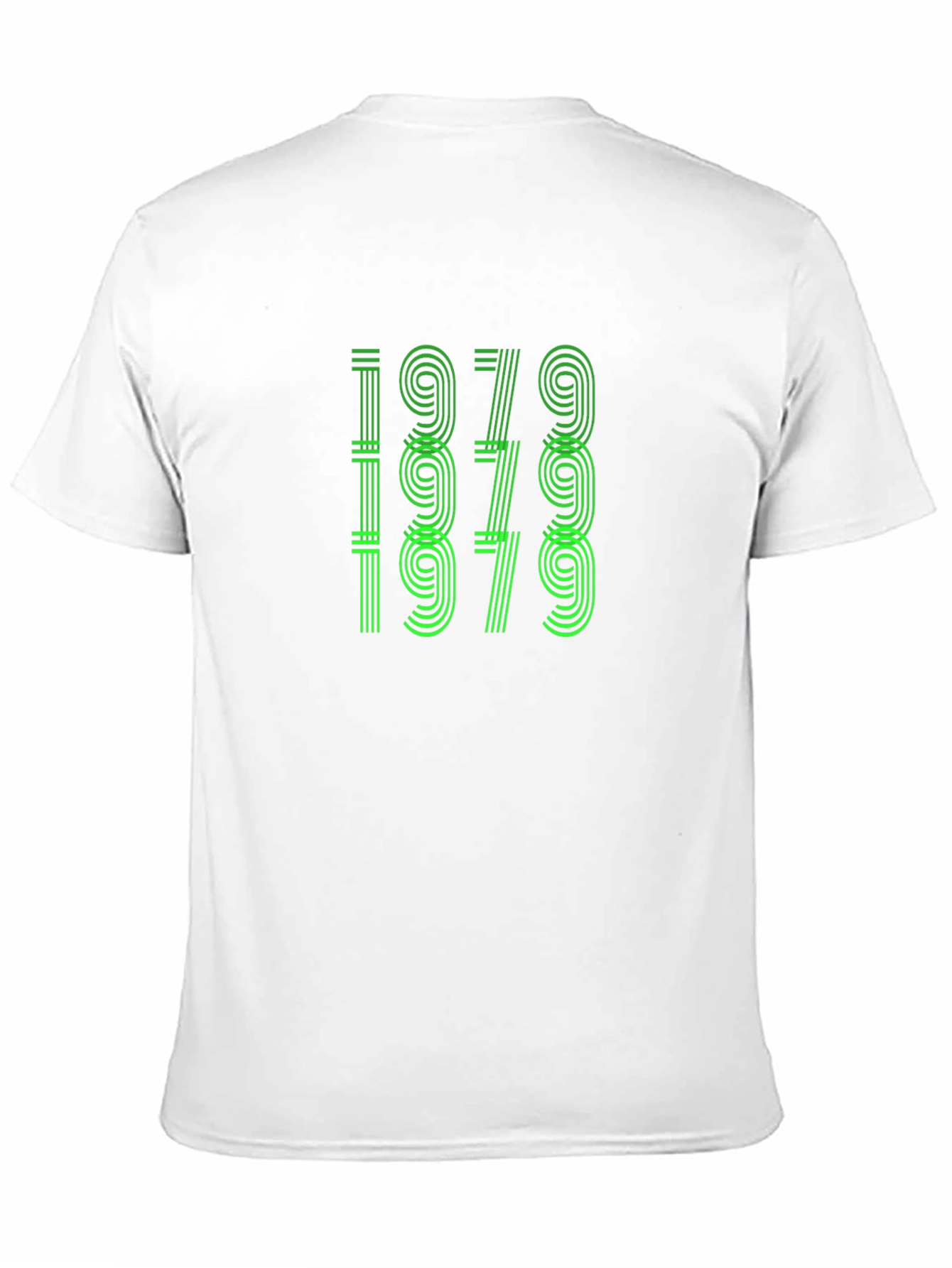 Retro 1979 Graphic Tee - Black Cotton T-Shirt