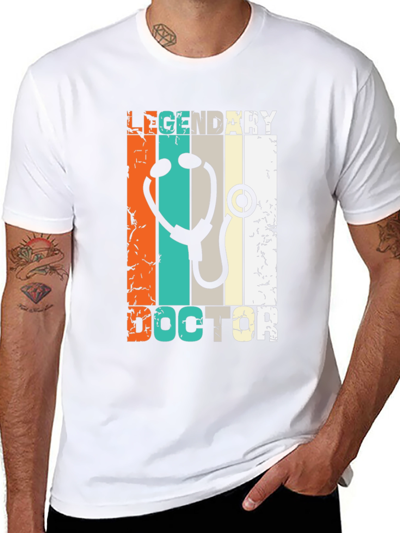 Legendary Doctor T-Shirt - Stethoscope Graphic Tee