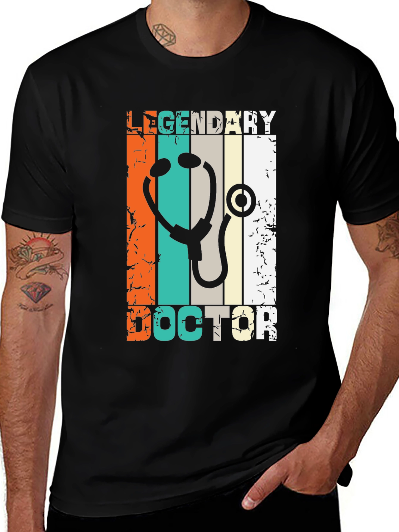 Legendary Doctor T-Shirt - Stethoscope Graphic Tee
