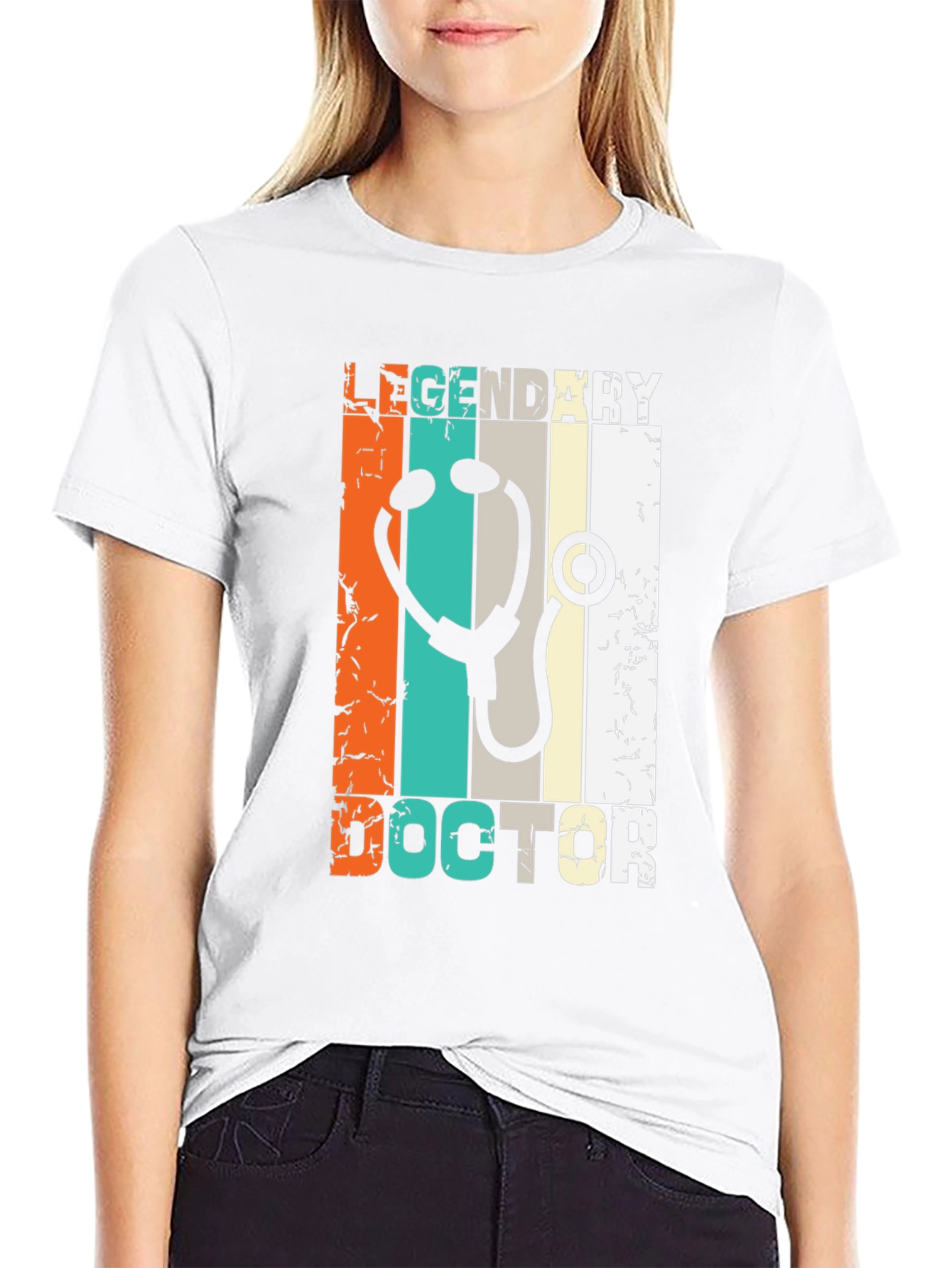 Legendary Doctor T-Shirt - Stethoscope Graphic Tee
