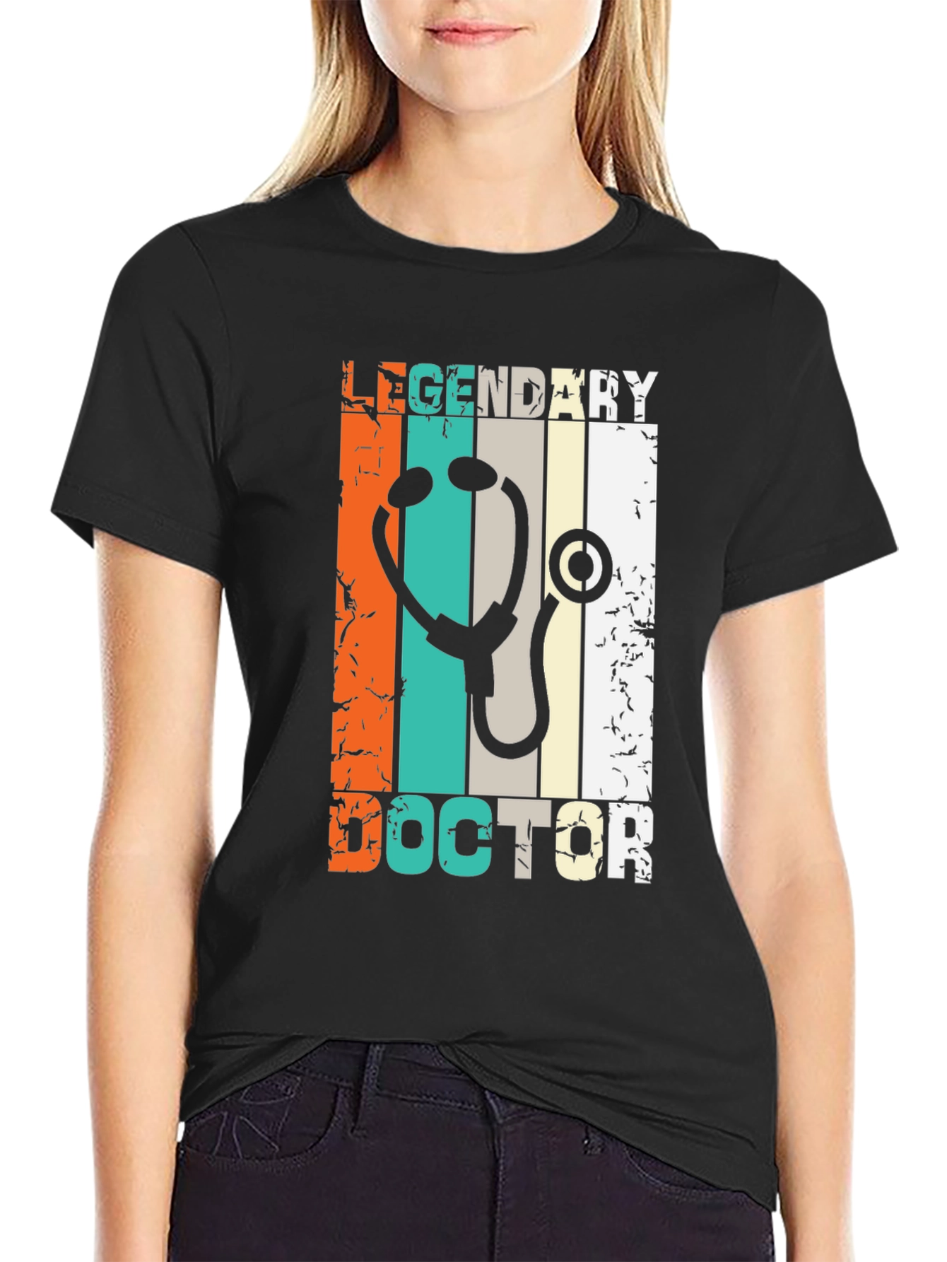 Legendary Doctor T-Shirt - Stethoscope Graphic Tee
