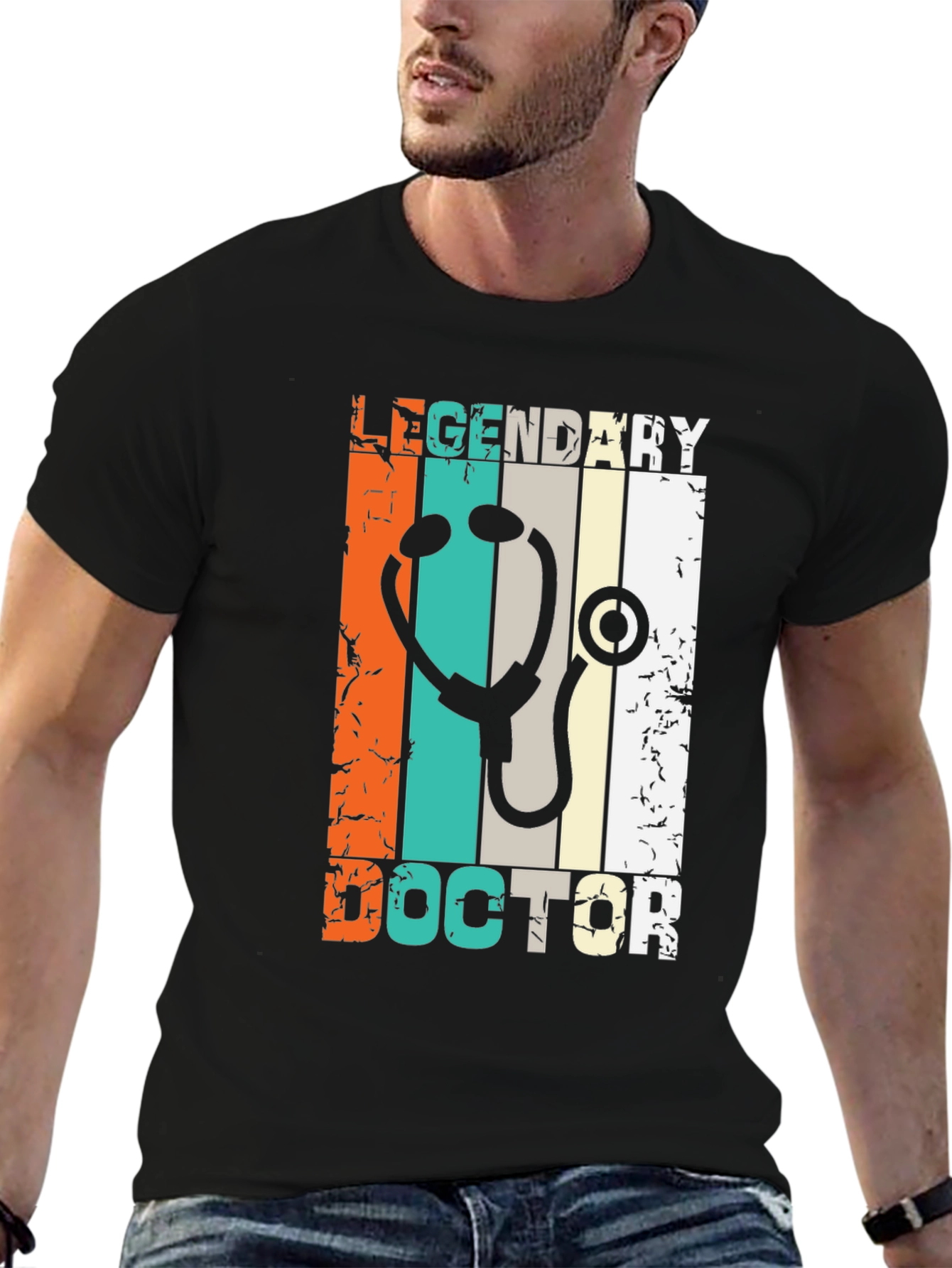 Legendary Doctor T-Shirt - Stethoscope Graphic Tee