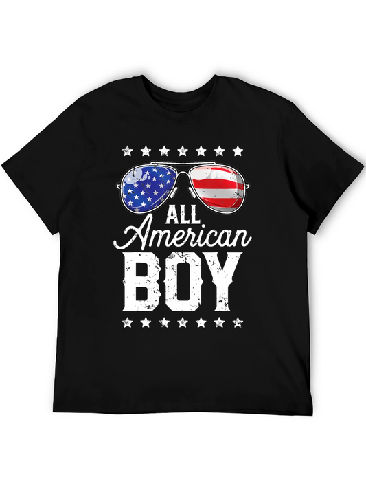 All American Boy Patriotic T-Shirt