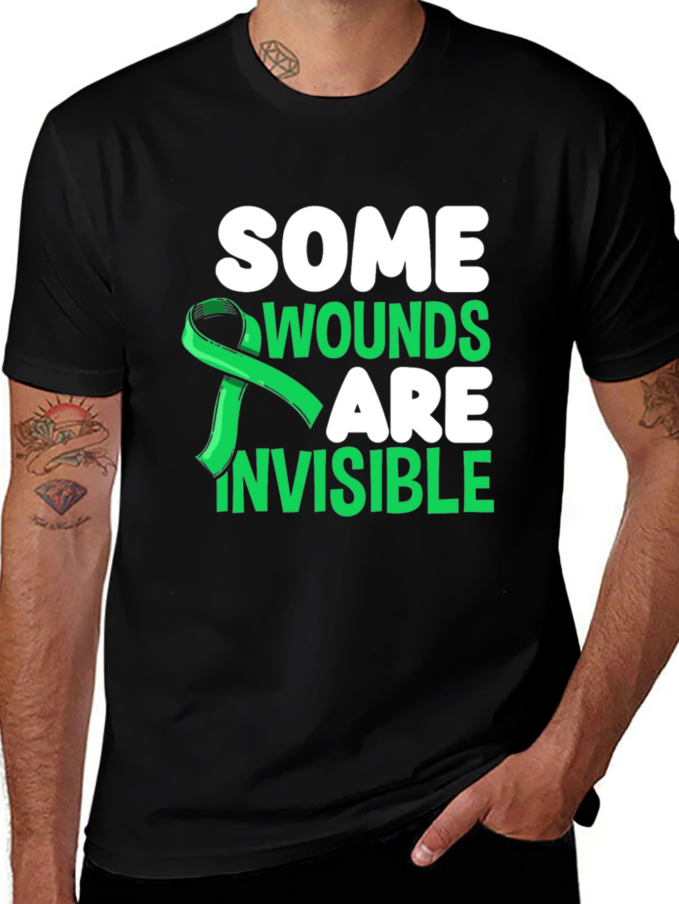 Invisible Wounds Awareness T-Shirt