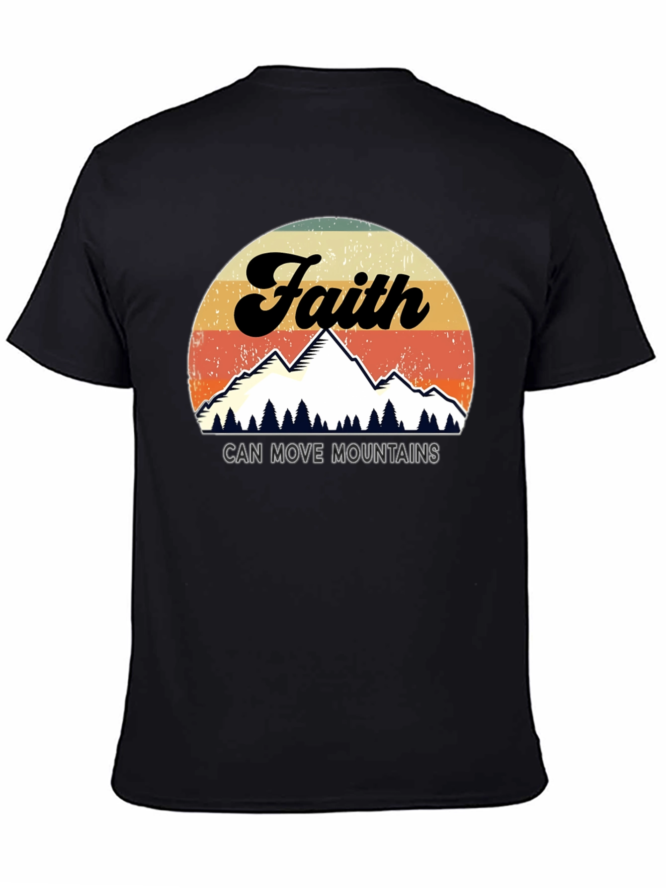 Faith Can Move Mountains Graphic T-Shirt