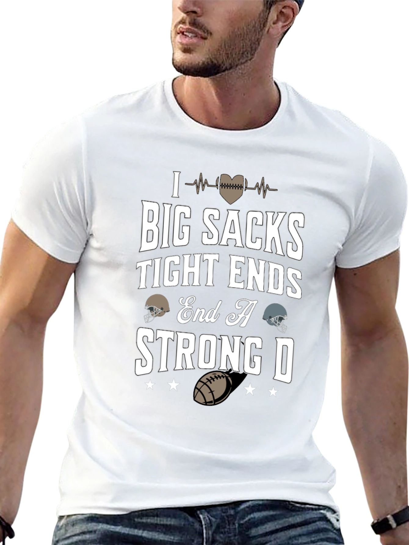 Big Sacks Tight Ends T-Shirt