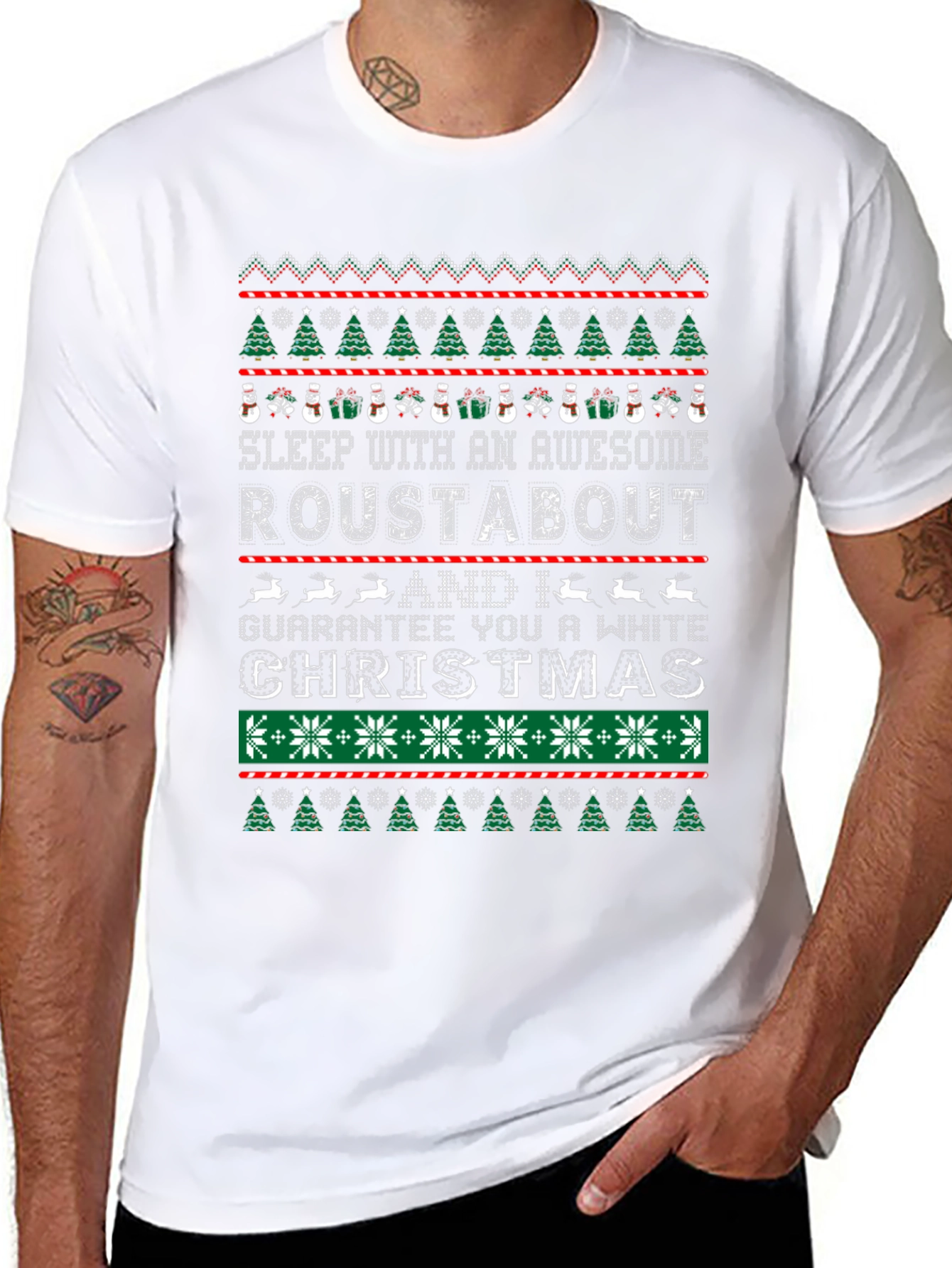 Roustabout Christmas T-Shirt