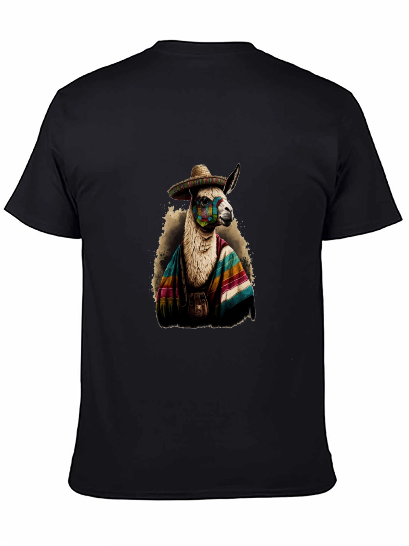 Mexican Llama Graphic T-Shirt
