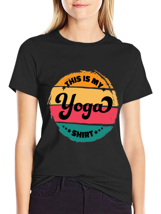 Yoga Shirt - This is My Yoga Shirt Casual Tee