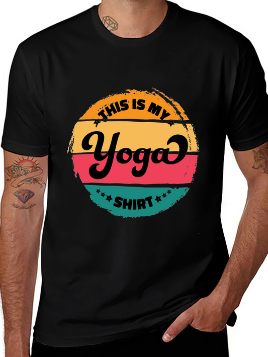 Yoga Shirt - This is My Yoga Shirt Casual Tee