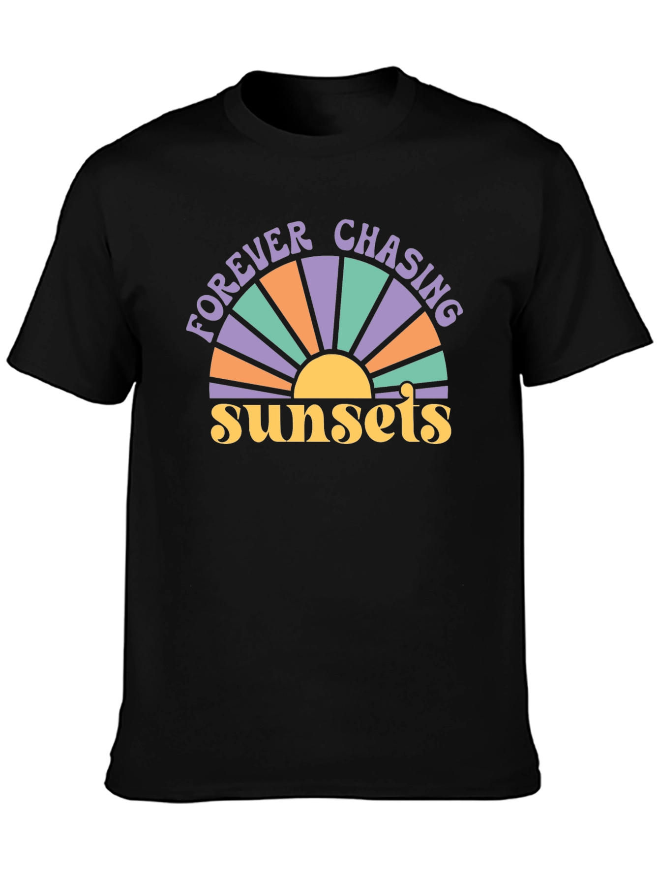 Forever Chasing Sunsets Graphic T-Shirt