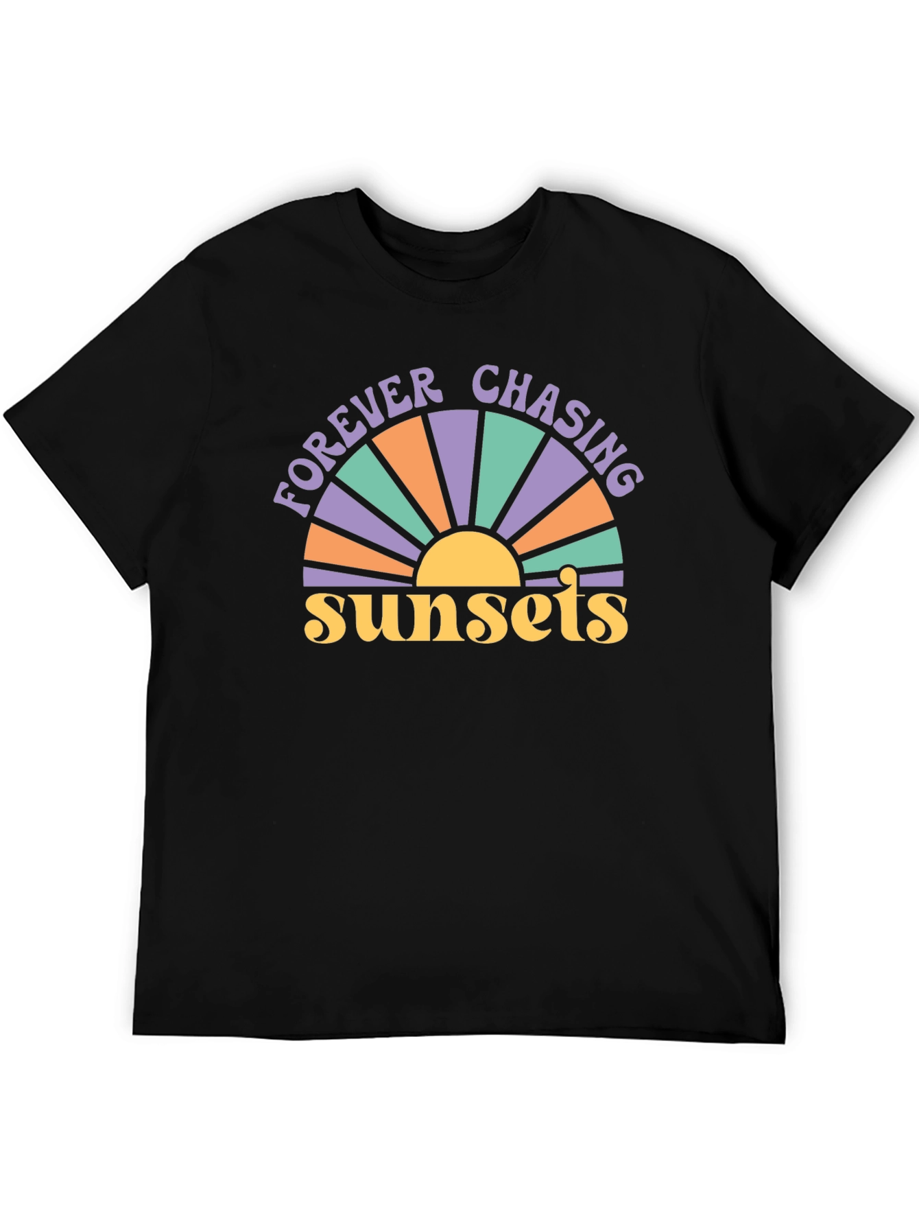 Forever Chasing Sunsets Graphic T-Shirt