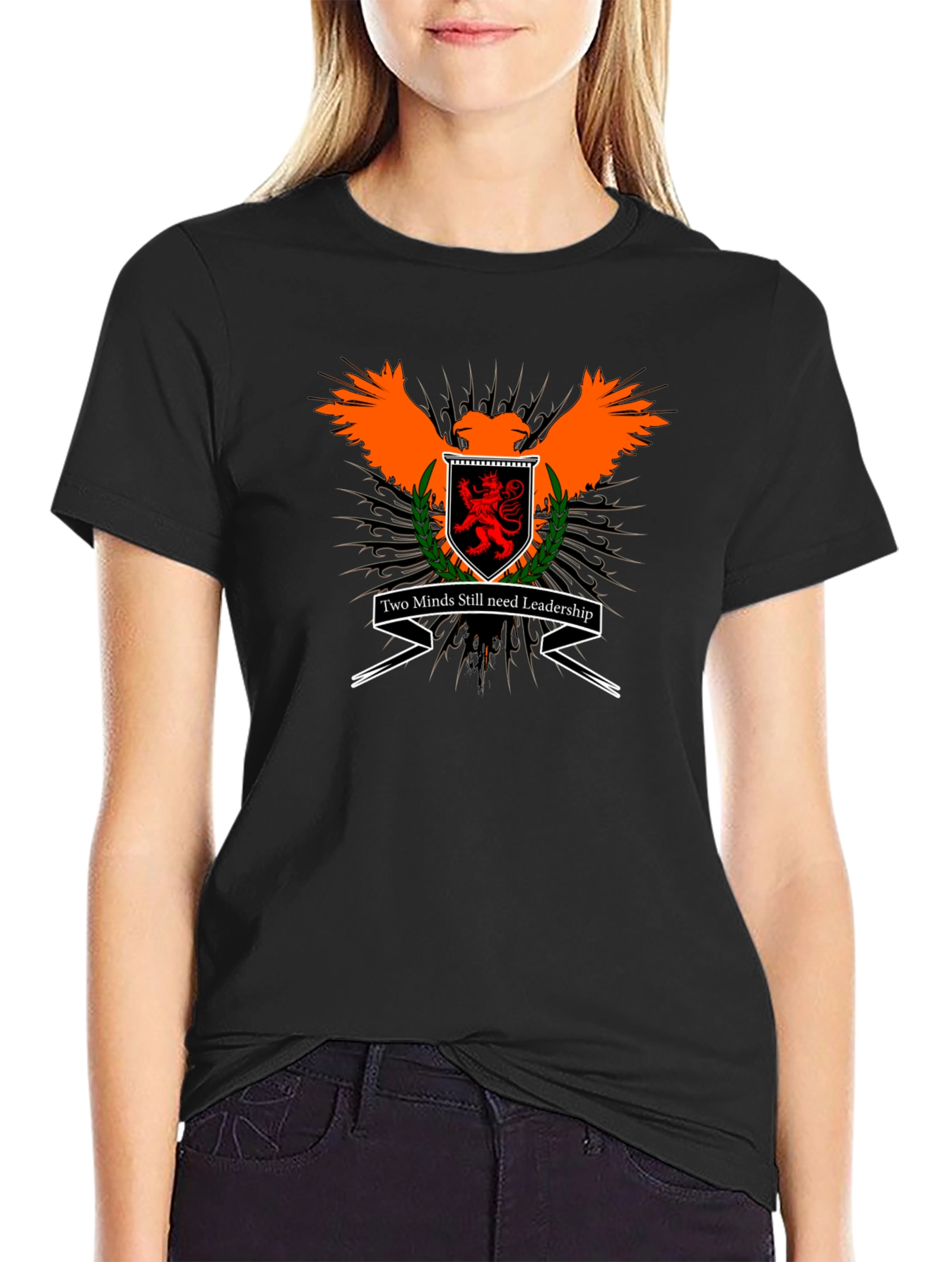 Two Minds Leadership Graphic Tee - Black