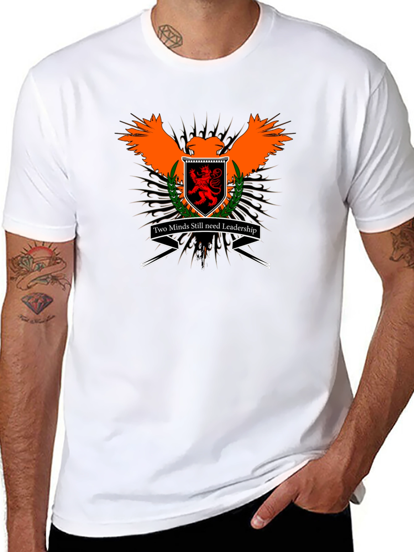 Two Minds Leadership Graphic Tee - Black