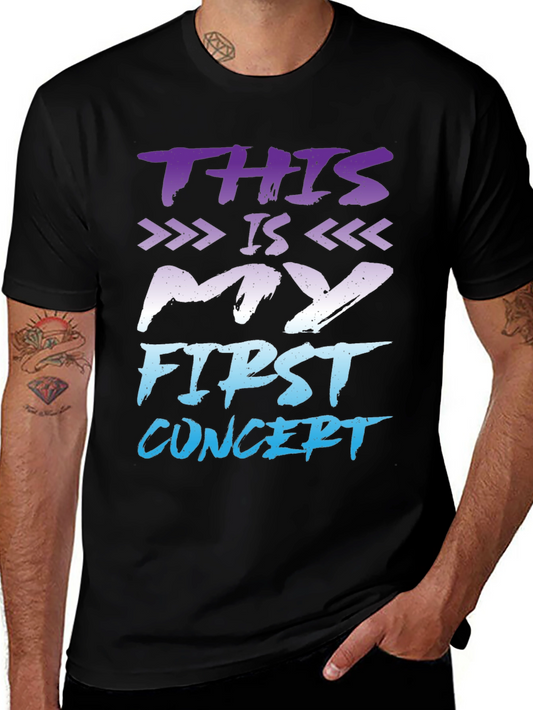 My First Concert Graphic Tee - Fun Event Apparel