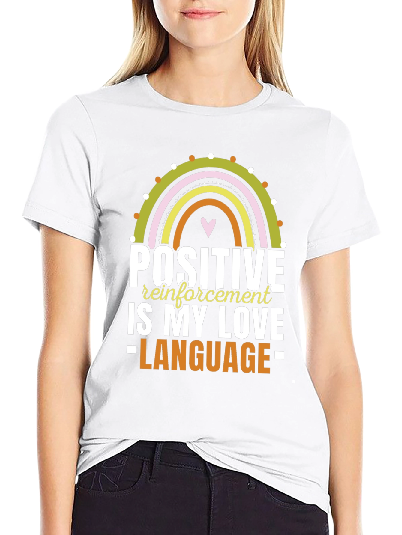 Positive Reinforcement Love Language Graphic Tee