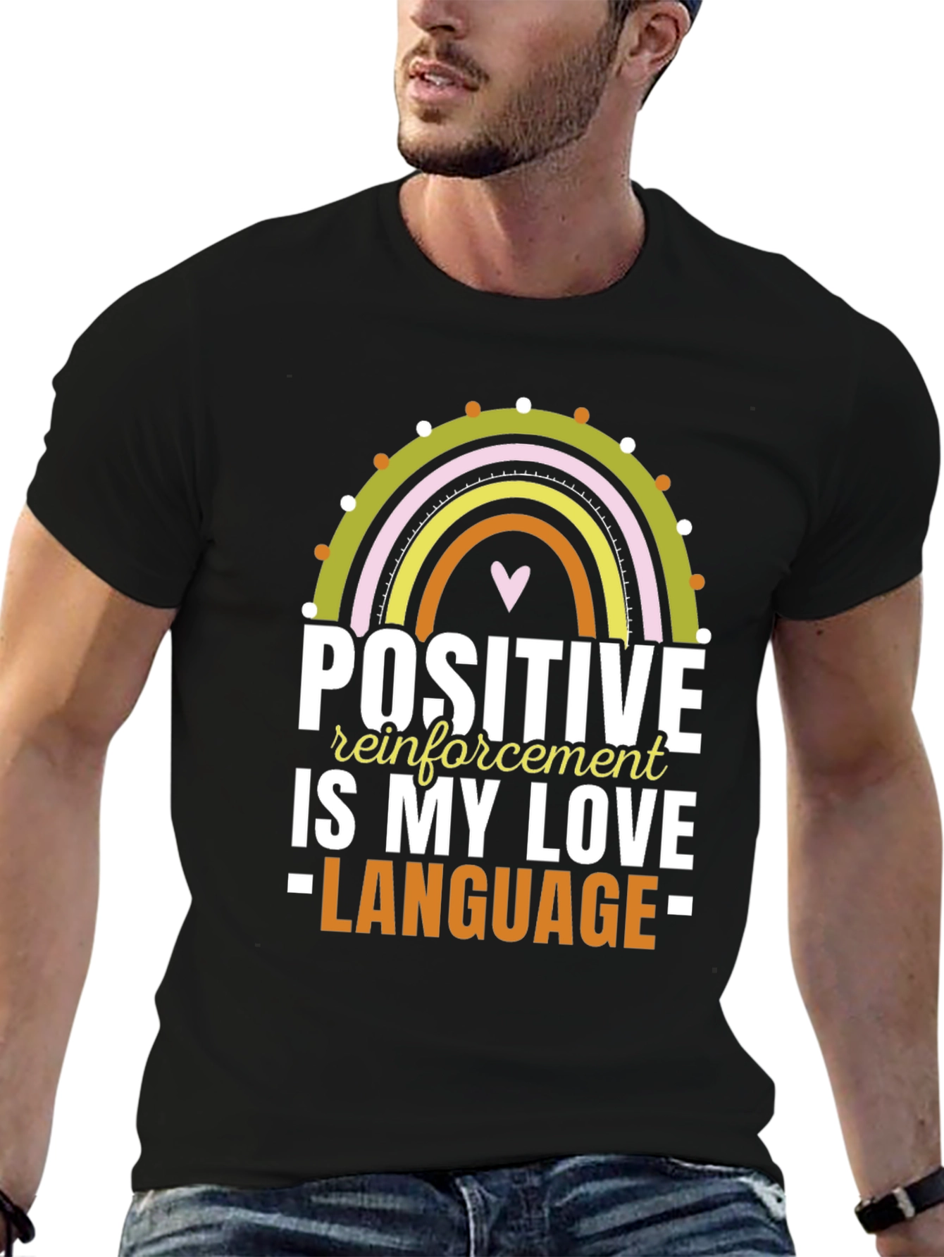 Positive Reinforcement Love Language Graphic Tee