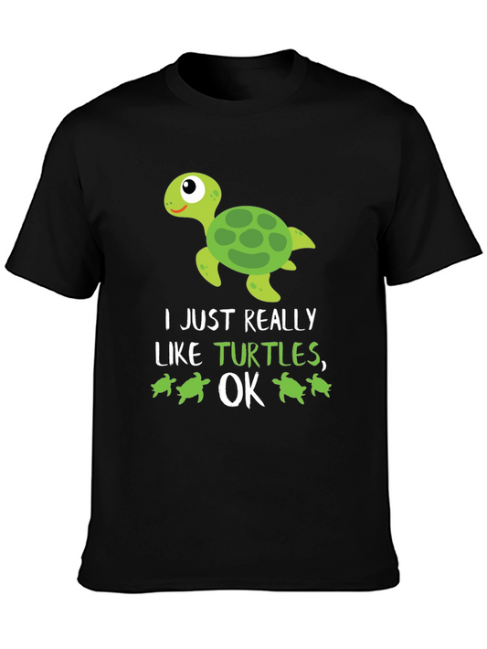 Funny Turtle Lover Graphic T-Shirt