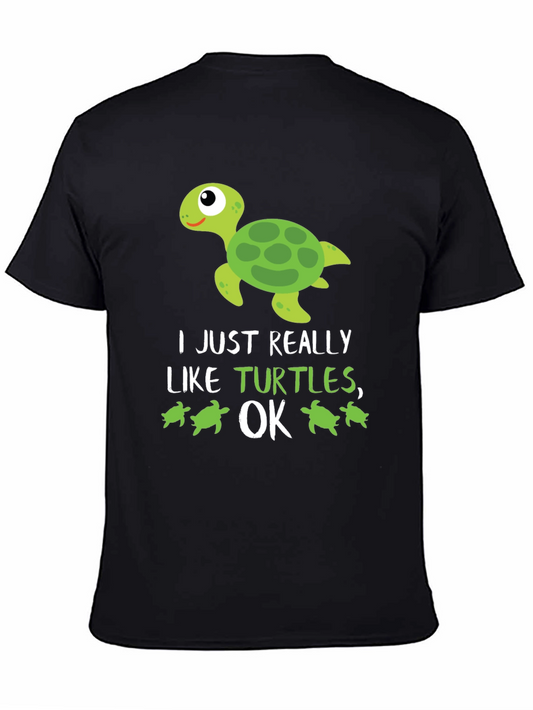 Funny Turtle Lover Graphic T-Shirt