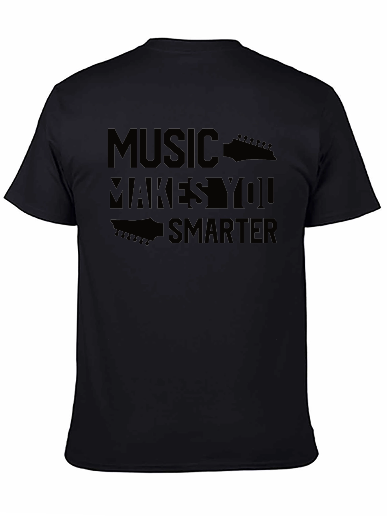 Music Makes You Smarter T-Shirt - Guitar Theme