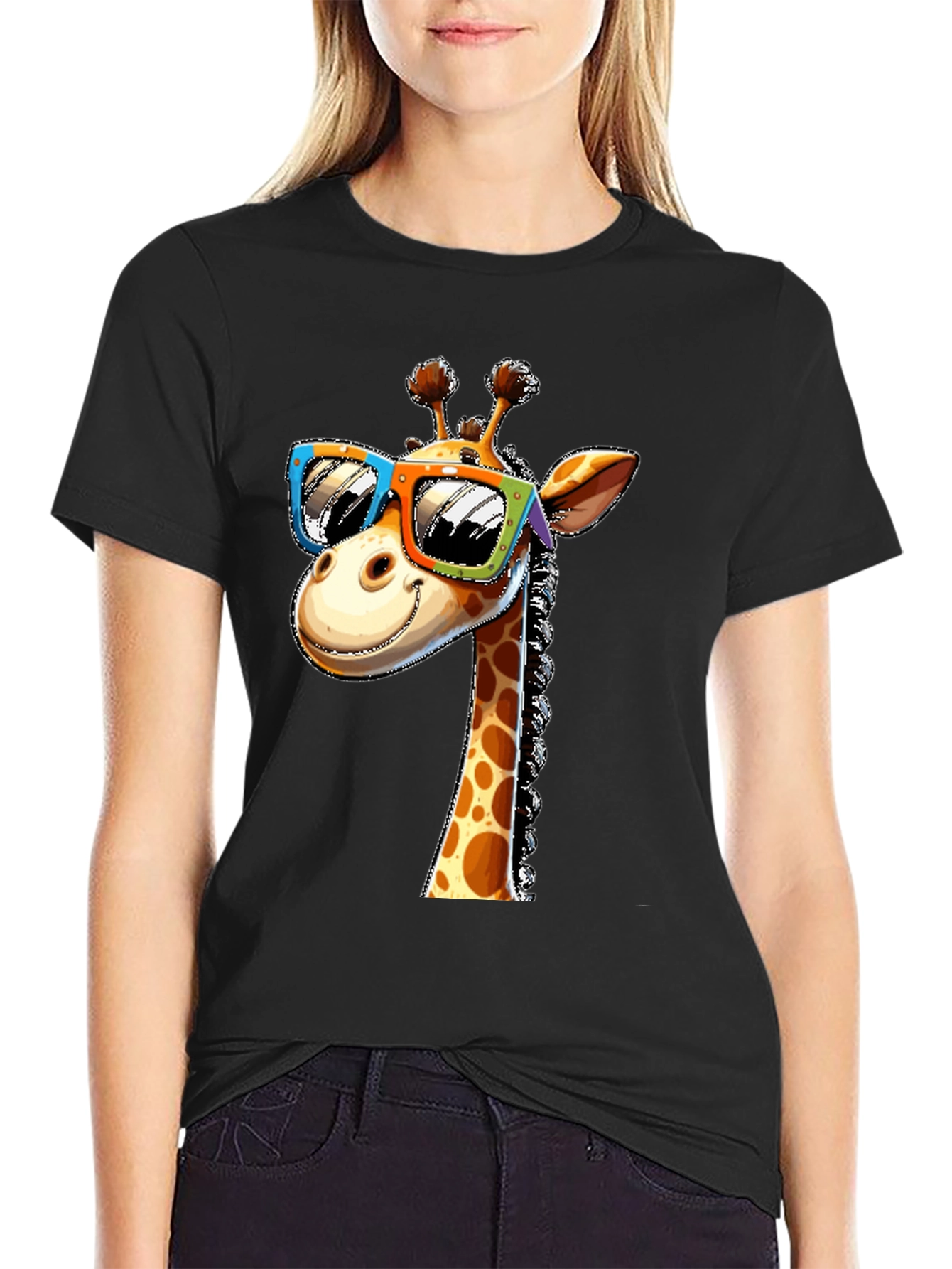 Cool Giraffe Graphic Tee