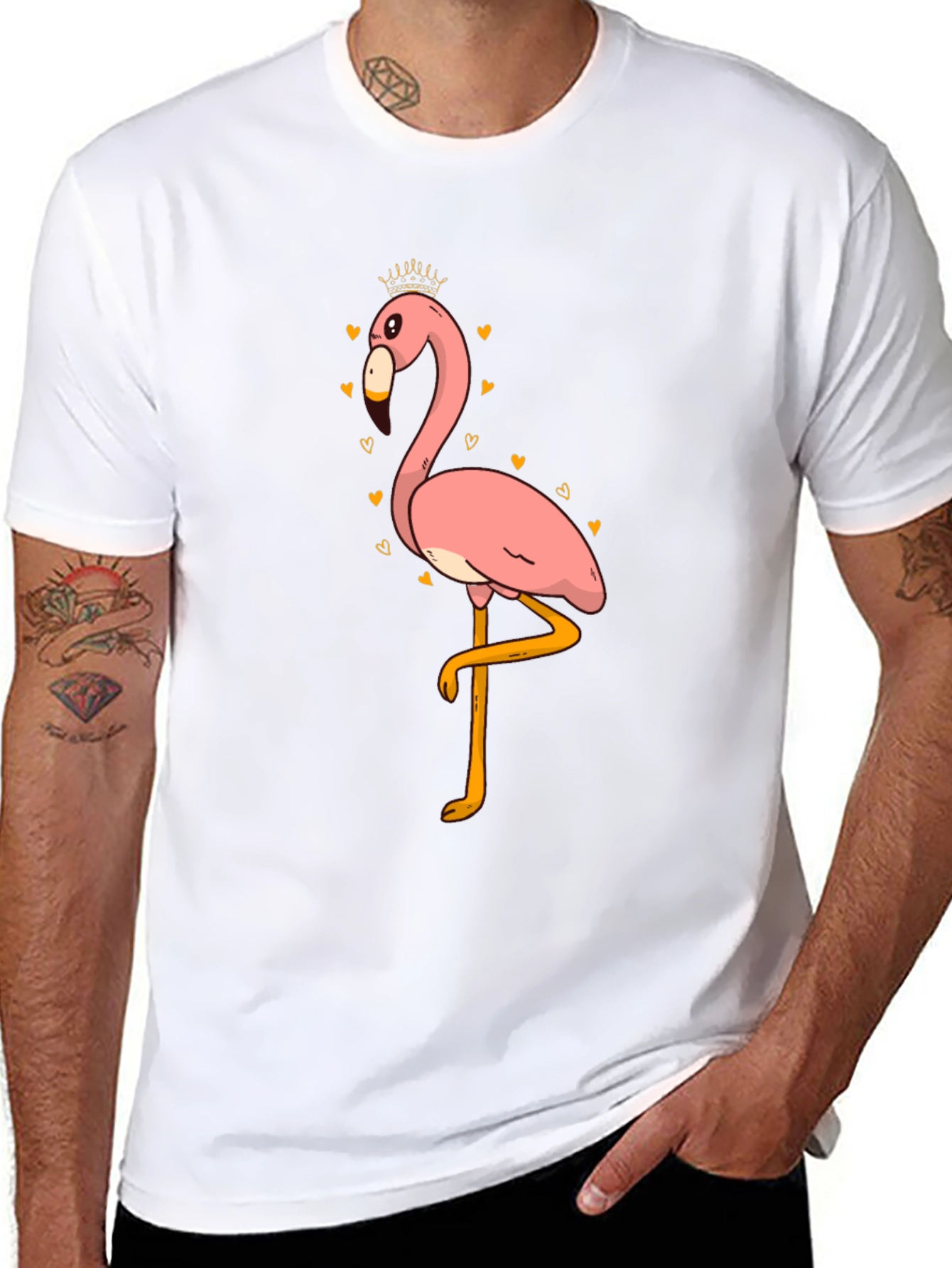 Flamingo T-Shirt - Quirky Graphic Tee