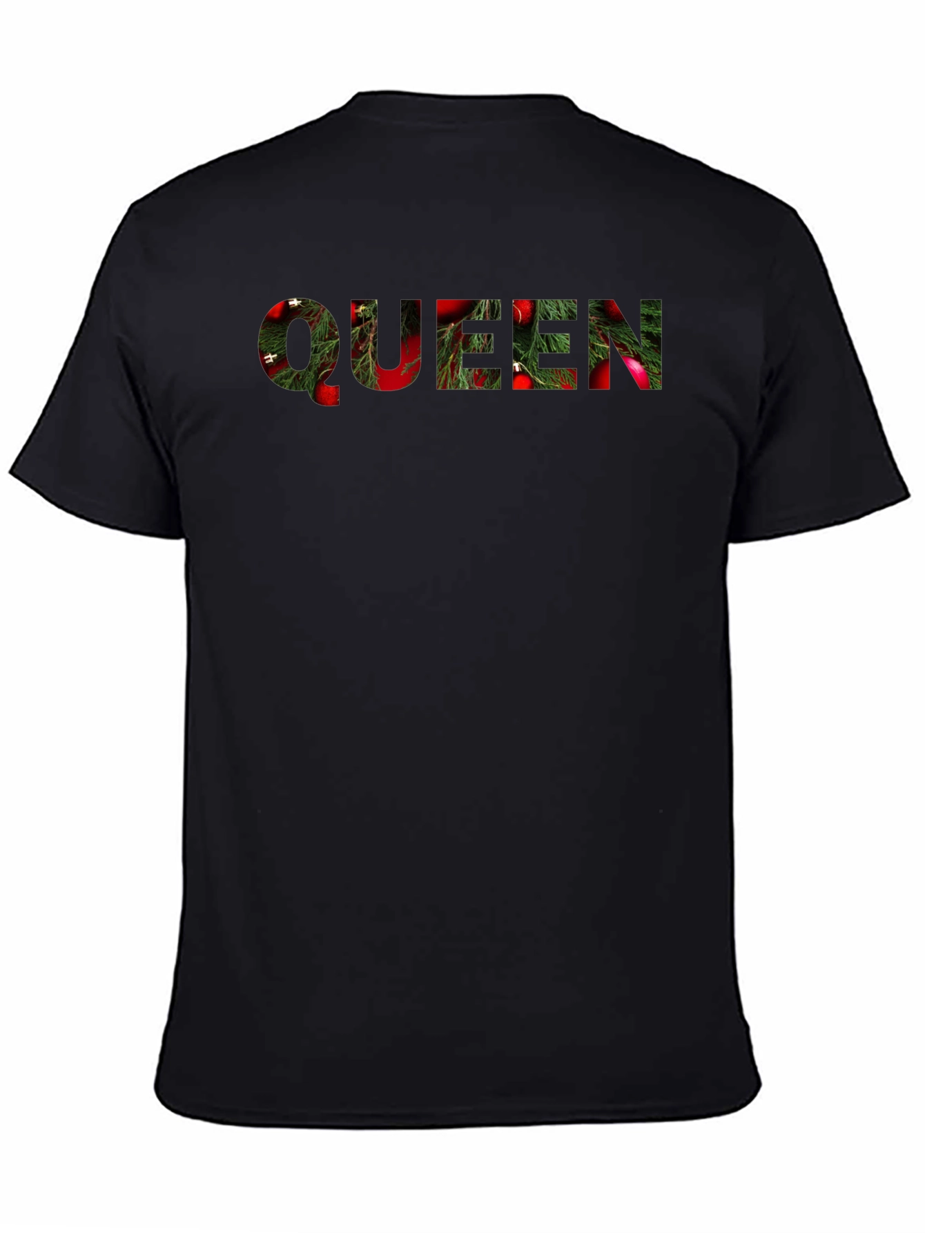 Queen Christmas Graphic Tee - Holiday Style Shirt