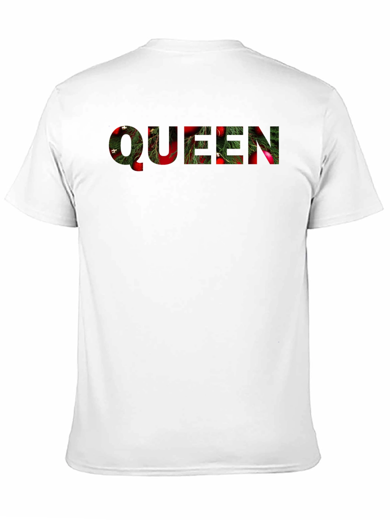 Queen Christmas Graphic Tee - Holiday Style Shirt