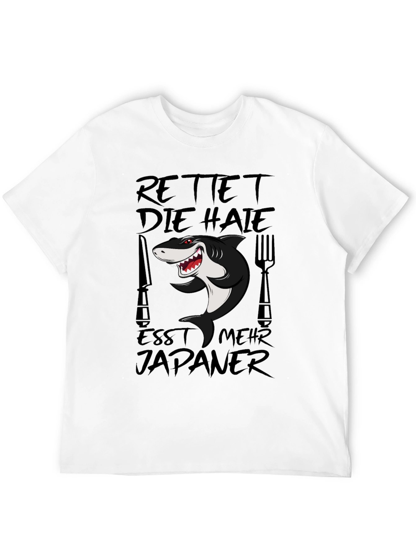 Rettet Die Haie Shark Graphic T-Shirt