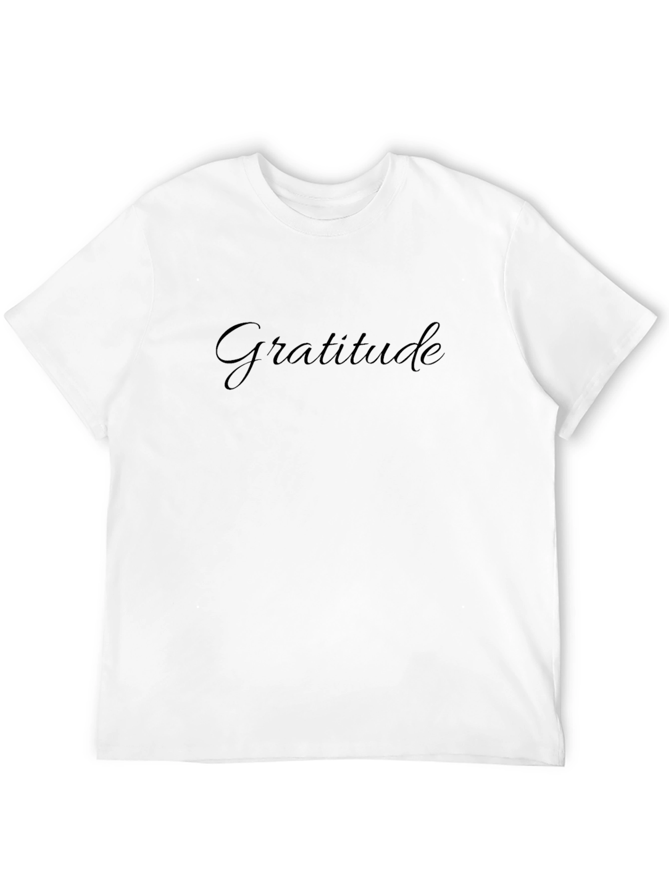 Gratitude Black T-Shirt