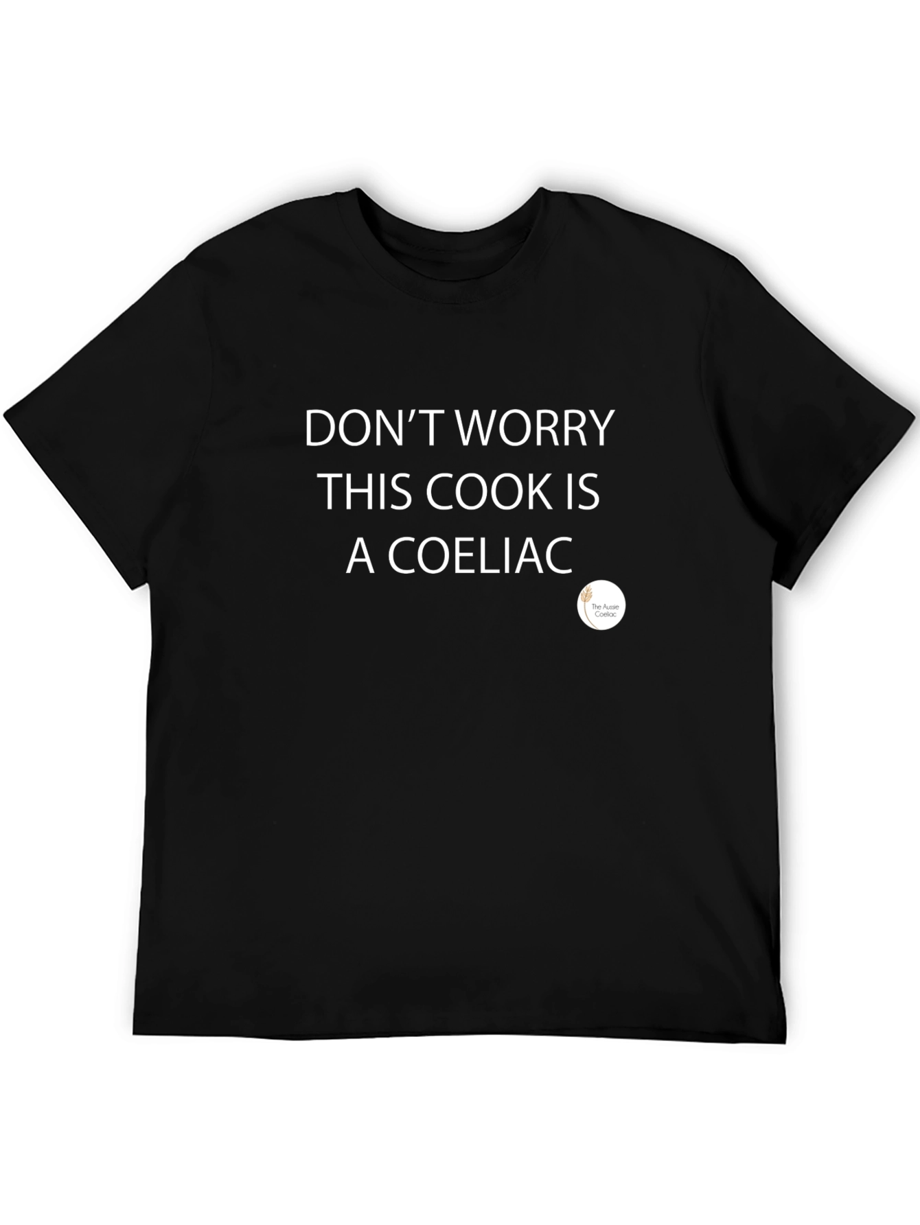 Coeliac Cook T-Shirt - Gluten Free Chef Apparel