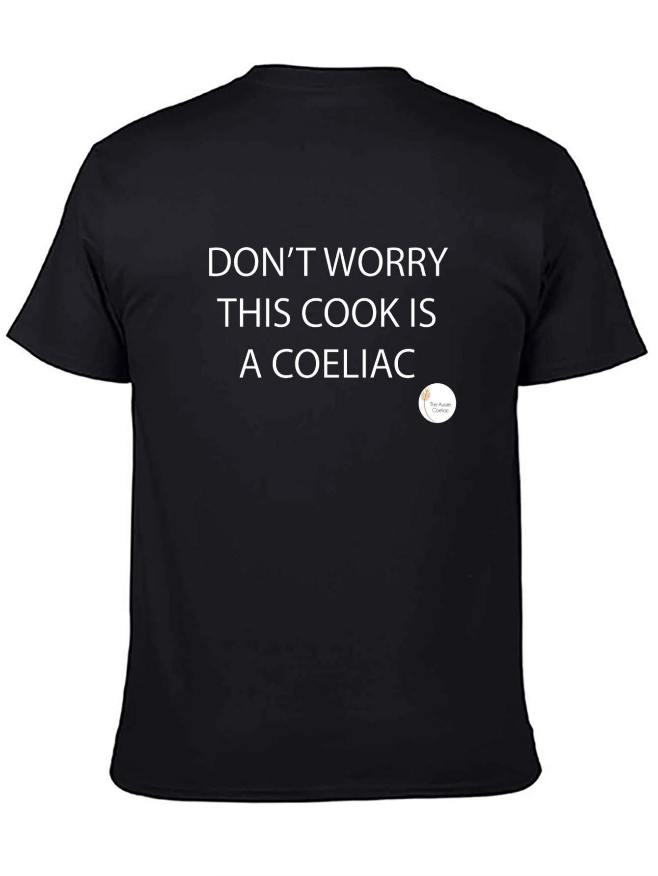 Coeliac Cook T-Shirt - Gluten Free Chef Apparel