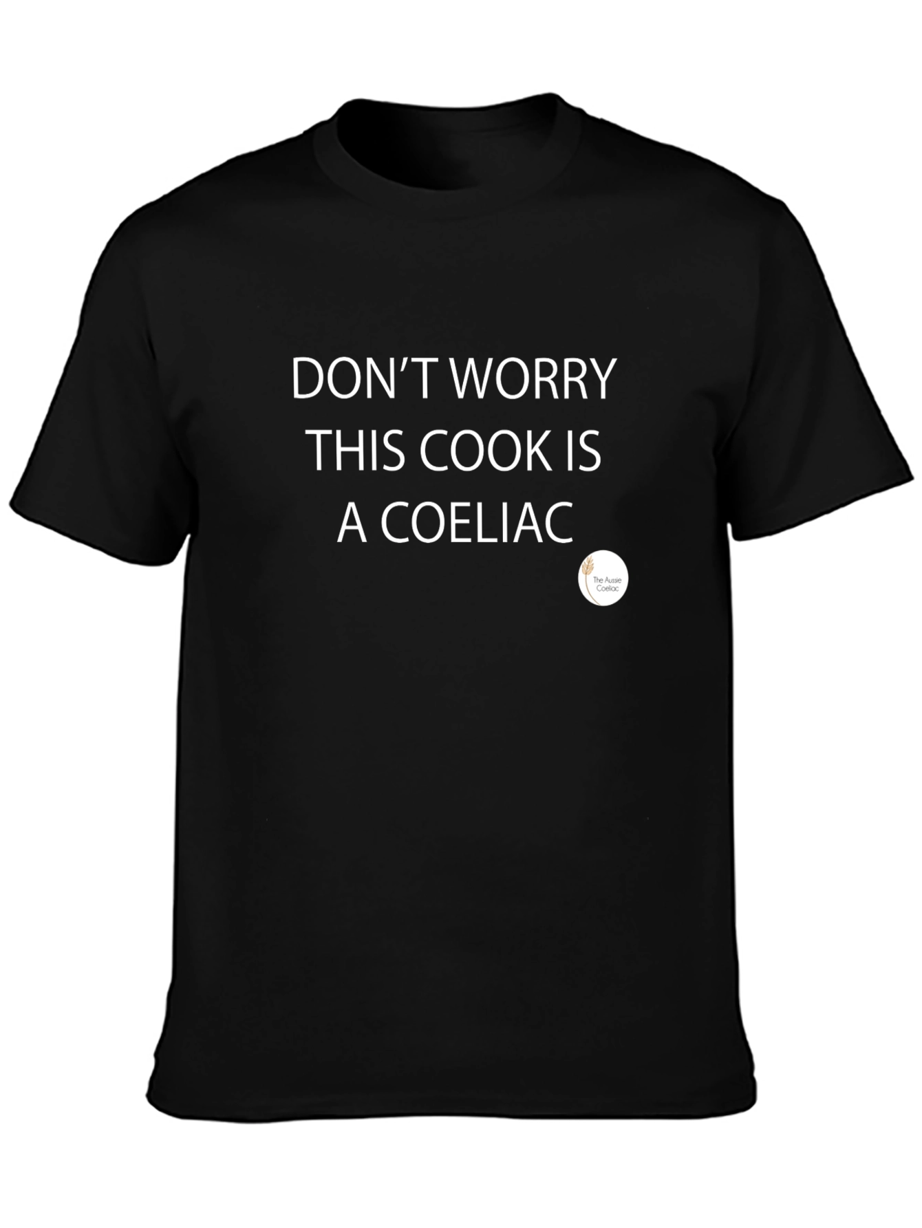 Coeliac Cook T-Shirt - Gluten Free Chef Apparel