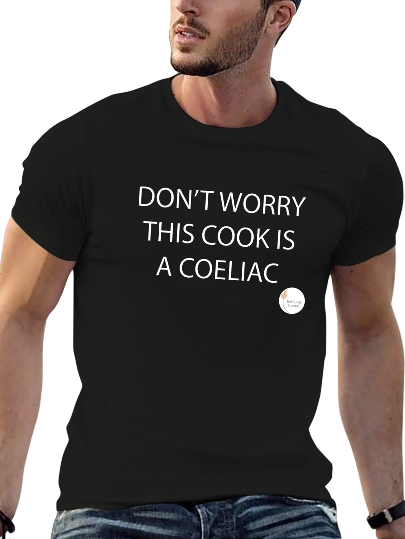 Coeliac Cook T-Shirt - Gluten Free Chef Apparel